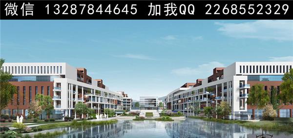 学校设计案例效果图#(效果图)