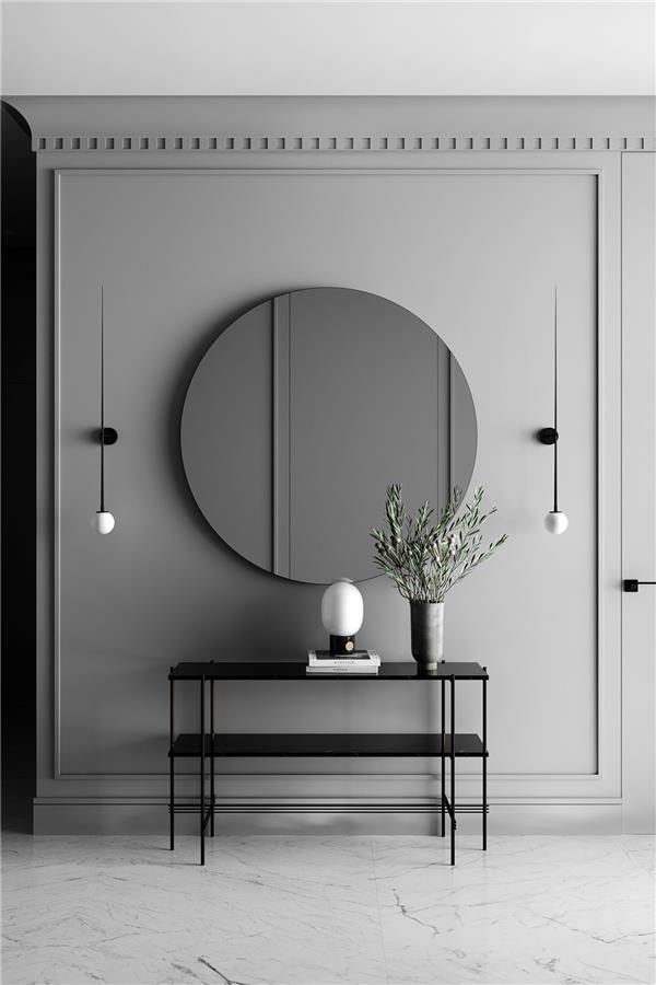 高级黑加上简洁白 打造清爽精致的住宅#高级黑简洁白打造清爽精致的住宅 