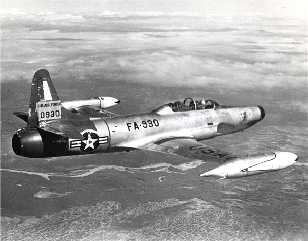 F-94战斗机（绰号：“星火”）#F94战斗机 #星火 #美国战斗机 