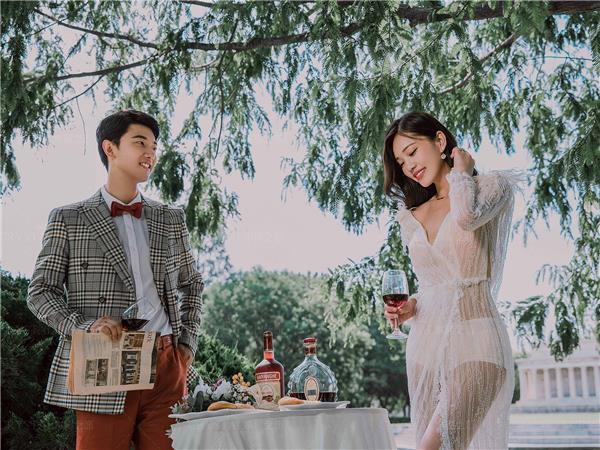 欧美风格婚纱摄影