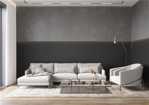 高级灰色系公寓 打造出独具魅力的格调！#高级灰色系公寓打造出独具魅力的格调 