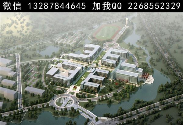 学校设计案例效果图#(效果图)