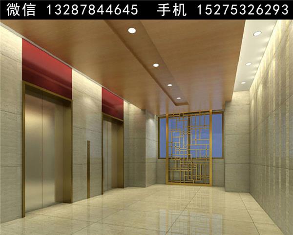 电梯间.电梯厅设计案例效果图2_3837334