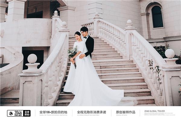 欧美风格婚纱摄影