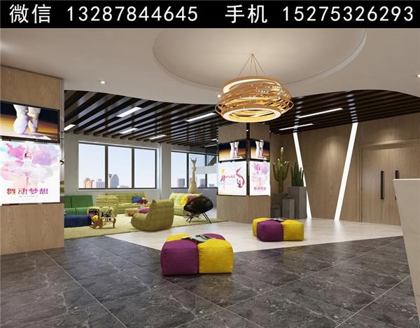 舞蹈教室 舞蹈房设计案例效果图_3803863