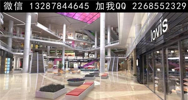 商场设计案例效果图#(效果图)
