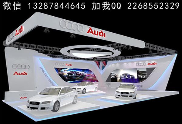 车展展厅展台设计案例效果图#(效果图)