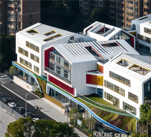 绿野仙踪开启，蒙德斐尔.幼儿园 | 零壹城市作品#幼儿园大门 #幼儿园 #幼儿园入口 