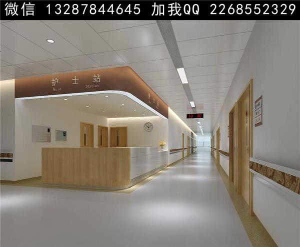 中医院设计案例效果图_570069