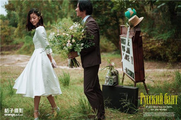 欧美风格婚纱摄影