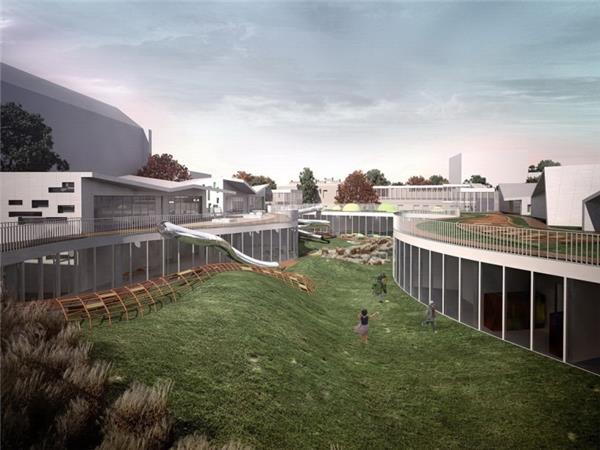 拉脱维亚里加幼儿园 / ARHIS Architects