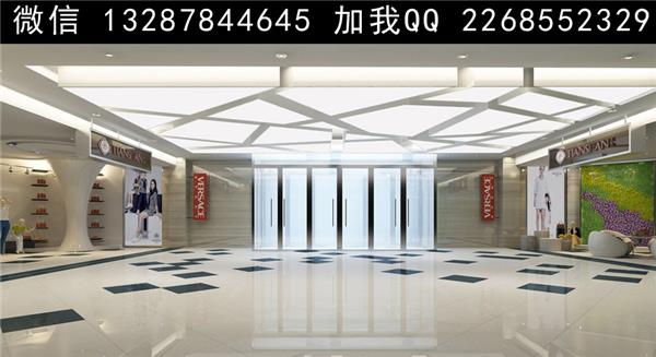 商场设计案例效果图#(效果图)