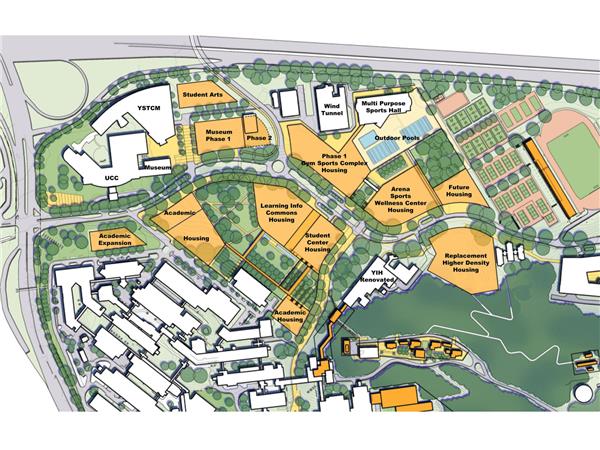 新加坡国立大学校园生活与居住生活总体规划