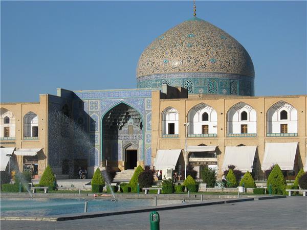 伊斯法罕Naqsh-e Jahan广场上的Lotfullah清真寺#(阿拉伯建筑)#(阿联酋)#(伊斯兰教建筑)#(中东风格)#(宗教建筑)#(博物馆)#(清真寺)#(伊斯兰)#(伊斯兰建筑)
