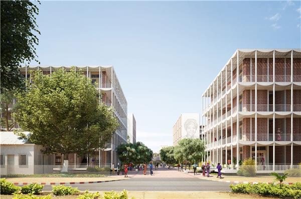 达喀尔奇克·安塔·迪奥普大学（UCAD）/ Hardel Le Bihan Architects