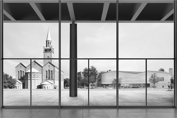 柏林国立美术馆新馆设计竞赛（方案2）#(LundgaardTranbergArkitekter)#(BrunoFiorettiMarquezArchitekten)#(OMA)#(柏林国立美术馆新馆设计竞赛)