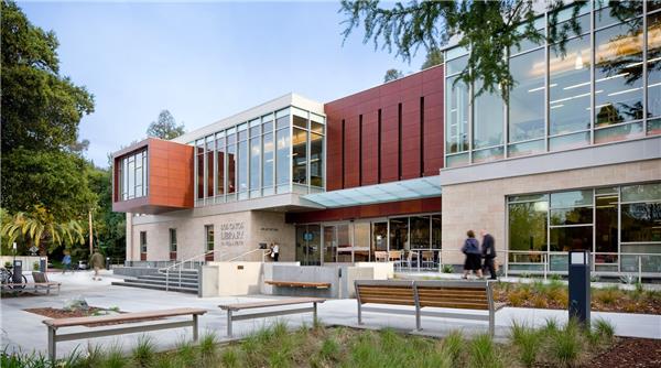 美国加州 Los Gatos图书馆，Noll  Tam Architects#LEED认证 #绿色建筑 #LEED金级 