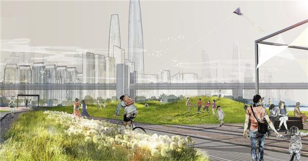 武汉长江滨江公园_3536758