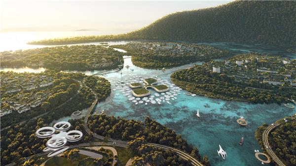 2030年的城市，BIG Hijjas Ramboll 规划马西亚槟城三岛_3541730
