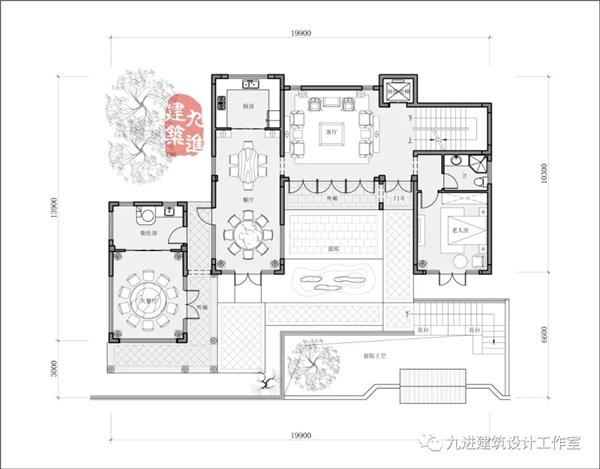 备好图纸,开春老家房子翻个新,来年落成三代同堂齐乐欢享!