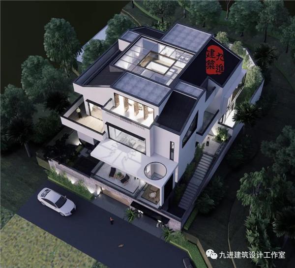 五面都能欣赏风景的家，处处是庭，处处是景！【常德民宅】#(九进建筑设计工作室)#(美丽乡村)#(民居)#(农村改造)#(农村自建房)#(乡村建设)#(新中式别墅庭院设计案例)#(新中式庭院设计案例)#(中式别墅)#(住宅景观)#(仿古住宅)#(居住建筑)#(农村建筑设计)#(农宅)#(庭院)#(新农村户型图)#(新中式别墅庭院景观设计案例)#(新中式景观设计案例)#(中式庭院)#(住宅建筑)#(住宅区景观)#(住宅设计)