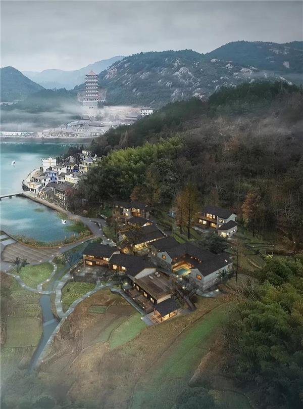 开元集团·天台山桐柏陆民宿酒店区设计·宿云边【尌林建筑作品】_3620352