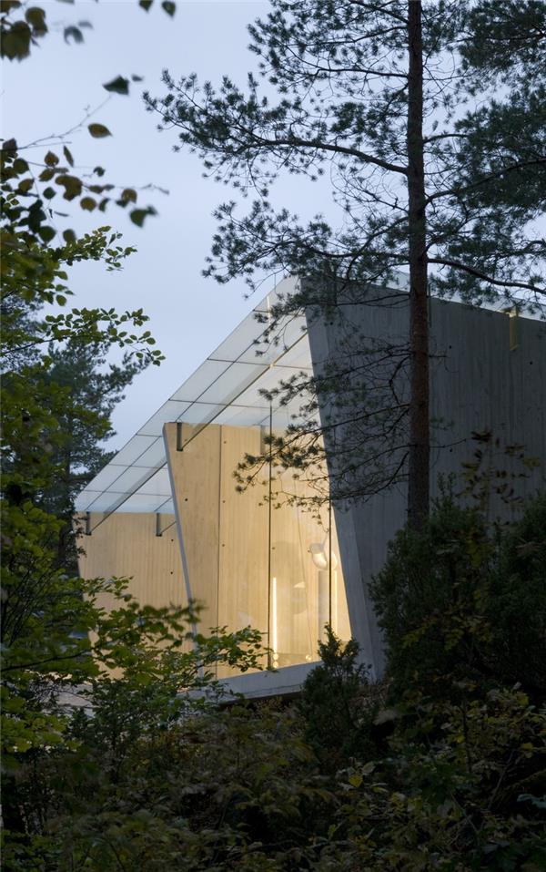 挪威Midtasen雕塑公园#展馆 #展览建筑 #LundHagemArchitects 