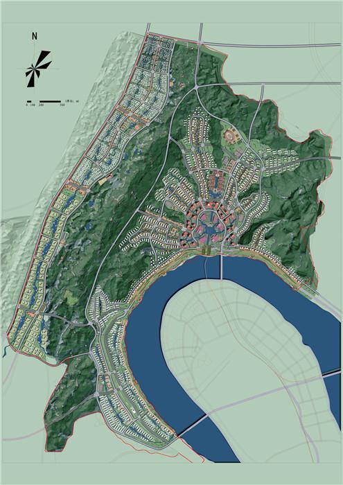 重庆市江津北部新区城市设计_3607380