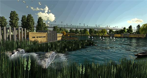 新疆伊宁·后滩湿地棚户区改造#景观设计 #湿地棚户区改造 #湿地公园 