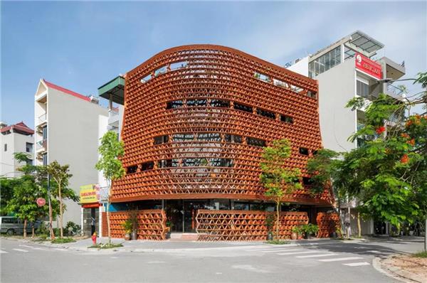 越南，河内，ngói空间,建筑师事务所