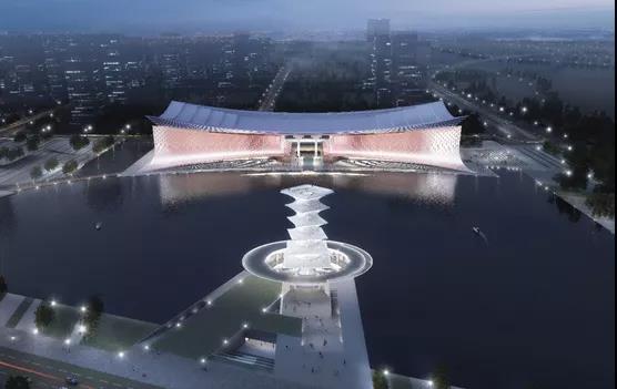 洛阳市文化中心，建筑彰显“汉唐气象”