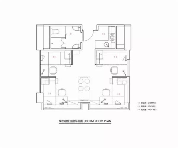 香港四人间学生公寓_3635118