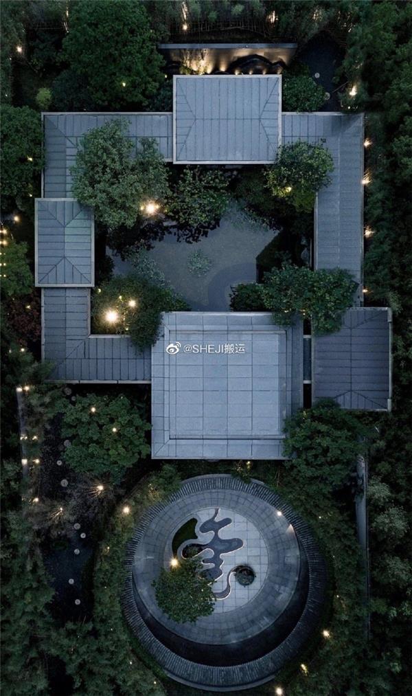 景观设计，新中式庭院小景 ， 苏州园林实景平面图，适合抄绘_3803173
