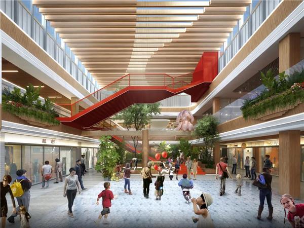 老闵行新社区综合体，绿色生态Mall_3675635