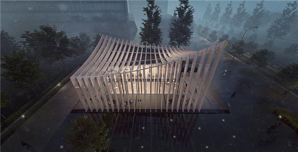 交子大道商业单体，小型建筑_3675910