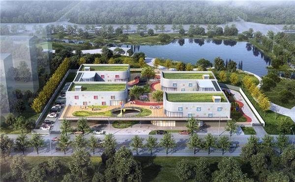 安徽新锐幸福幼儿教育产业园#教育建筑 #儿童教育中心 #一体化设计 