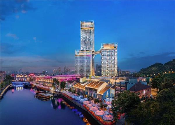 新加坡康宁河湾高层住宅综合体_3812194