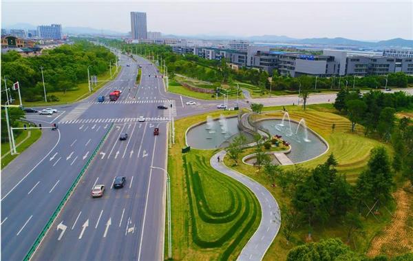 中国传统山水画意的现代演绎：溧阳市天目湖大道_3688400
