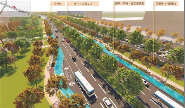 新尚与活力：无锡惠山大道景观提升设计_3688402
