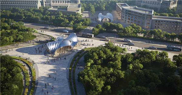 乌克兰第聂伯勒地铁站#(UNStudio)#(ZahaHadidArchitects)#(车站)#(城市更新)#(地铁)#(地铁14号线)#(地铁空间)#(地铁站规划设计)#(地铁站入口)#(地铁站周边)#(服务设施)#(钢金属外墙建筑设计案例)#(公共建筑)#(公共空间)#(交通建筑)#(金属外墙建筑设计)#(旧铜板饰面)#(老项目改造)#(列车站)#(美索亚)#(商业空间设计)#(上海地铁14号线豫园站)#(上海地铁站)#(行政办公建筑)#(豫园站)#(gmp)#(NeiheiserArgyros)#(TOMO東木筑造)#(城市轨道交通)#(城市轨道交通系统)#(地铁站)#(地铁站口)#(地铁站室内设计)#(地铁站效果图)#(钢结构)#(钢金属外立面建筑设计)#(工业建筑设计)#(公共交通基础设施)#(公共职能建筑)#(花岗岩)#(交通建筑设计)#(交通设施)#(金属穿孔屏墙)#(金属外立面建筑设计)#(老旧建筑改造)#(老旧建筑更新)#(铝板)#(耐候钢板)#(商业建筑)#(乌鲁木齐)#(雪莲花)#(中国铁路设计集团有限公司)