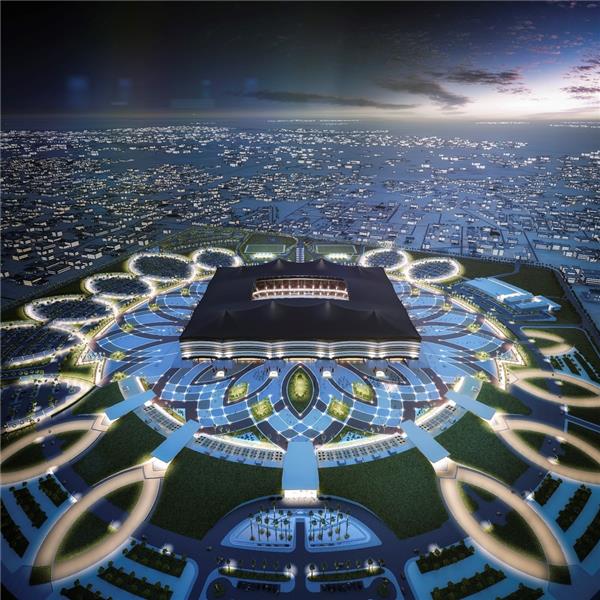 卡塔尔公布第二届世界杯体育场的设计方案_3707356