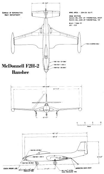 F2H/F-2战斗机（绰号：“女妖”）_1921465