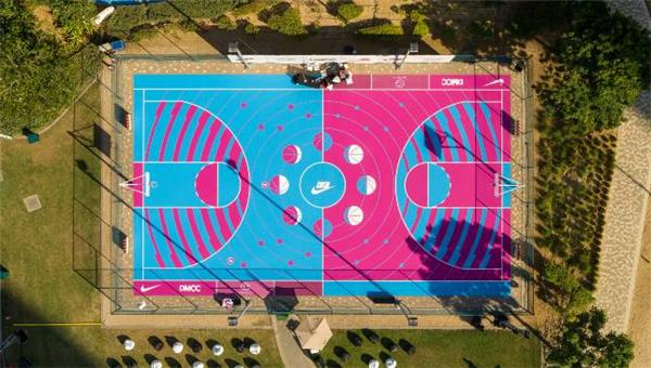 篮球全场、半场尺寸和地面涂装_3711727