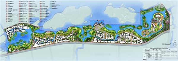 湘湖三期湖堤湖岸南线景观绿化工程设计