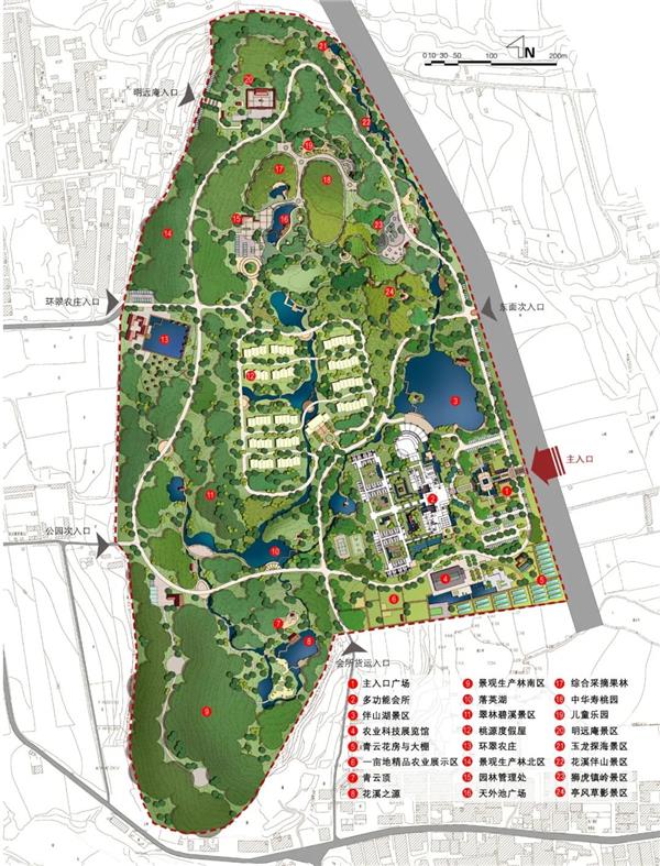 章丘青云山生态乐园规划及景观工程设计