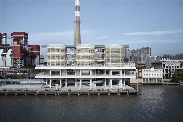 灰仓美术馆——上海杨树浦电厂干灰储煤灰罐改造#文化建筑设计 #公共建筑设计 #美术馆 
