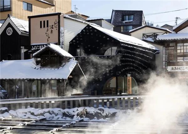 草津木村屋温泉旅馆#酒店建筑设计 #商业建筑设计 #日式旅店 