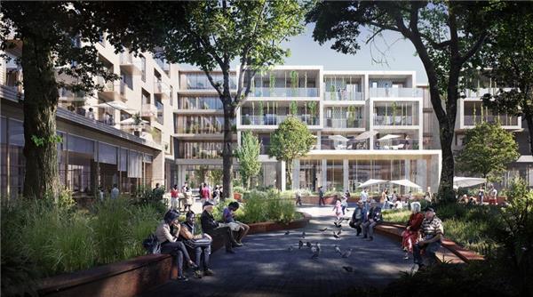 丹麦城市疗养中心The Future Solund景观设计#适老化景观设计 #康养景观 #养老景观设计 