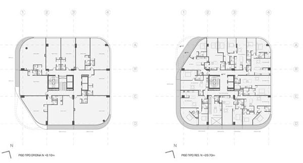 厄瓜多尔Gaia混合功能建筑