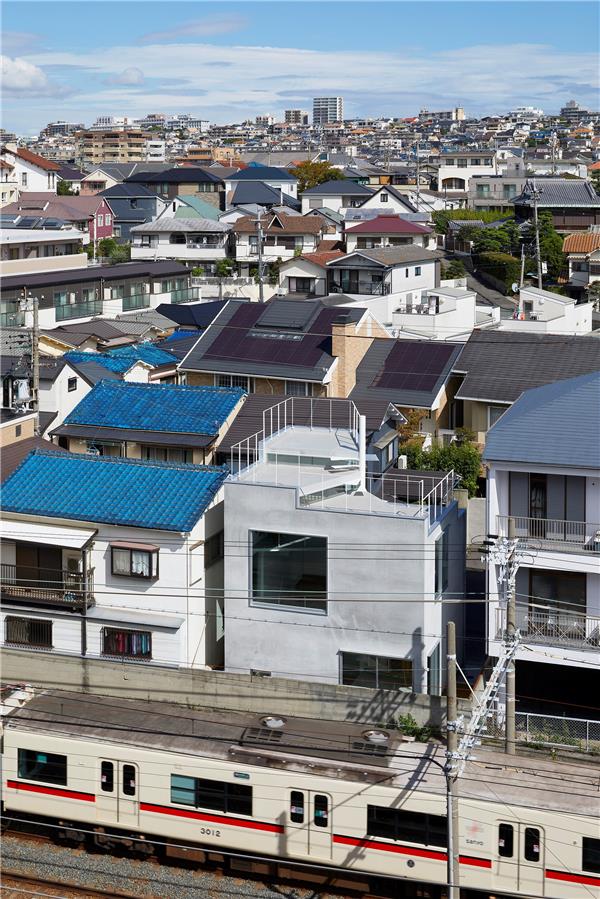 Goshikiyama住宅（折叠住宅）#日式建筑设计 #日本建筑设计 #日式住宅建筑设计 